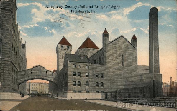 Allegheny County Jail and Bridge of Sighs Pittsburgh Pennsylvania