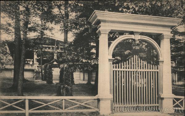Hall of Philosophy and Golden Gate, Chautauqua Institution New York