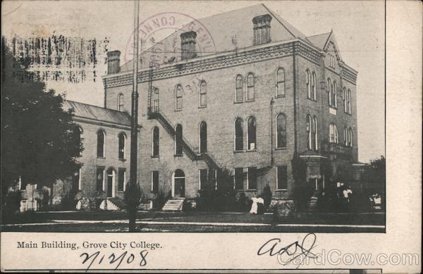 Main Building, Grove City College Pennsylvania
