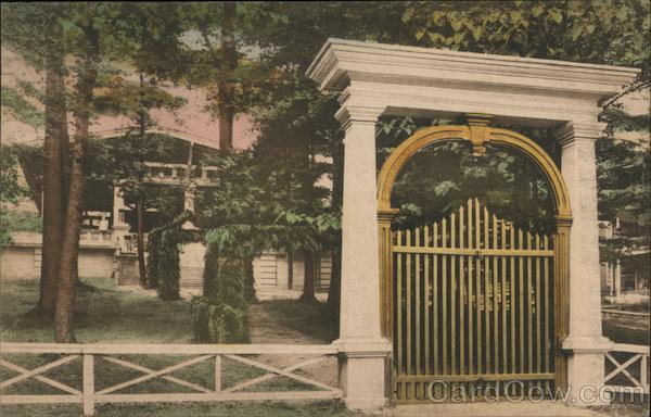 Hall of Philosophy and Golden Gate, Chautauqua Institution New York