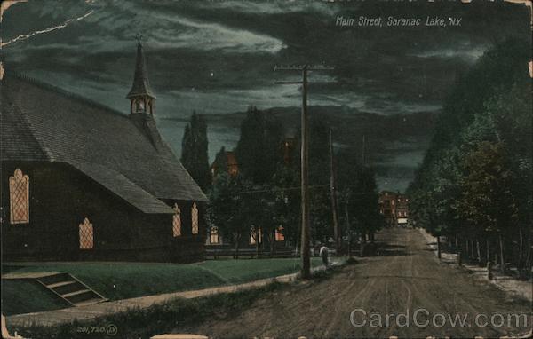 Main Street Saranac Lake New York