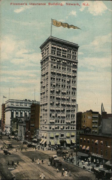 Firemen's Insurance Building Newark New Jersey