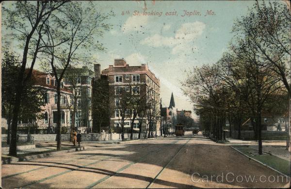 4th St. Looking East Joplin Missouri