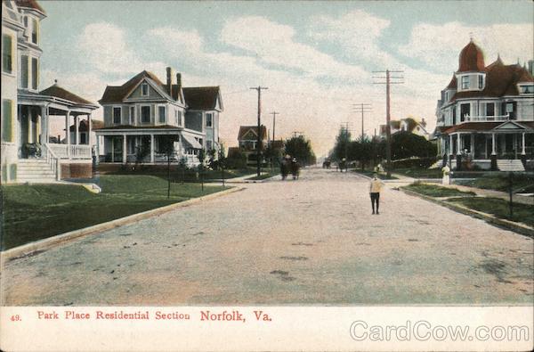 Park Place Residential Section Norfolk Virginia