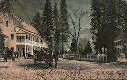 Sentinel Hotel, Yosemite Valley Postcard