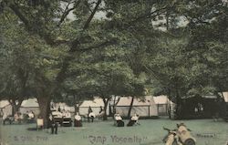Camp Yosemite Postcard