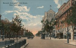 Seventh Avenue at 126th Street Postcard