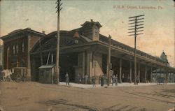 P.R.R. Depot Lancaster, PA Postcard Postcard Postcard