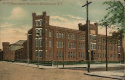 47th Regiment Armory Postcard