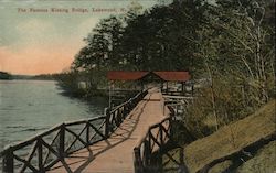 The Famous Kissing Bridge Postcard