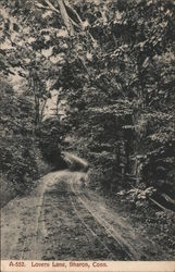 Lovers Lane Postcard