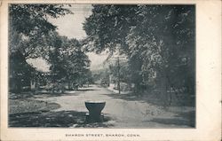 Sharon Street Connecticut Postcard Postcard Postcard