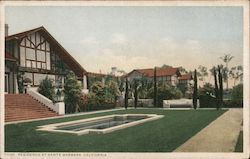 Residence at Santa Barbara Postcard