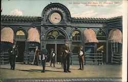 Car Station, Union Rail Road Co. Postcard