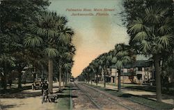 Palmetto Row, Main Street Postcard