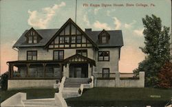Phi Kappa Sigma House Postcard