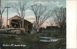 Bunker Bridge Hudson, NY Postcard Postcard Postcard