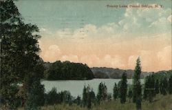 Trinity Lake Pound Ridge, NY Postcard Postcard Postcard