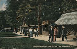 View from Skating Rink, Orange Lake Postcard