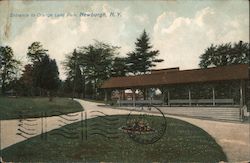 Entrance to Orange Lake Park Postcard