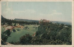 House and Garden from Talman Seat Postcard