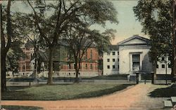 Library and Historical Society Building, Brown University Postcard