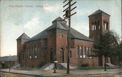 First Baptist Church Tampa, FL Postcard Postcard Postcard