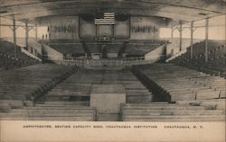 Amphitheatre, Seating Capacity 8000 Chautauqua, NY Postcard Postcard Postcard