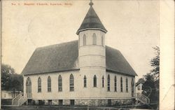 No. 1. Baptist Church Lawton, MI Postcard Postcard Postcard