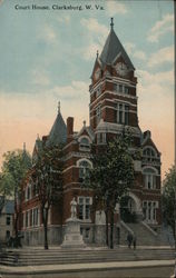 Court House Clarksburg, WV Postcard Postcard Postcard