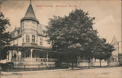 Hotel Suzerne Belington, WV Postcard Postcard Postcard