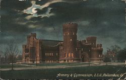 Armory & Gymnasium, O.S.U. Postcard