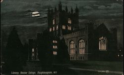 Library, Vassar College Postcard