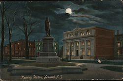 Kearny Statue Newark, NJ Postcard Postcard Postcard