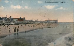 Beach Scene Postcard