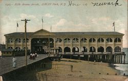 Fifth Avenue Arcade Asbury Park, NJ Postcard Postcard Postcard