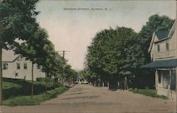 Monson Street Sussex, NJ Postcard Postcard Postcard