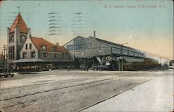 N.Y. Central Depot Syracuse, NY Postcard Postcard Postcard