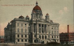 Onondaga County Court House Postcard