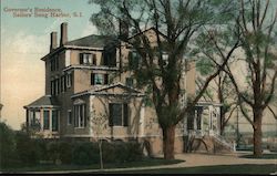 Governor's Residence, Sailors' Snug Harbor Postcard