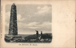 The Monument, Mt. Beacon Fishkill, NY Postcard Postcard Postcard