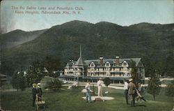 The Au Sable Lake and Mountain Club, Keen Heights Keene, NY Postcard Postcard Postcard