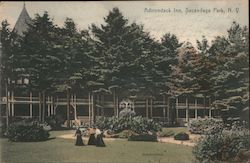 Adirondack Inn Postcard