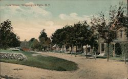 Park Street Wappingers Falls, NY Postcard Postcard Postcard