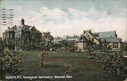 Theological Seminary - General View Auburn, NY Postcard Postcard Postcard