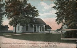 Fort Neilson-Fortified Camp of the American Army Bemis Heights, NY Postcard Postcard Postcard