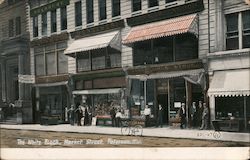 The White Block, Market Street Postcard