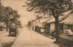 Avenue of Tents Postcard