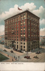 Hotel Lenox, Back Bay Postcard