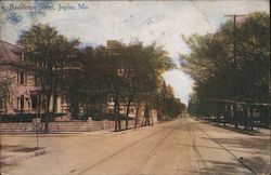 Residence Street Postcard